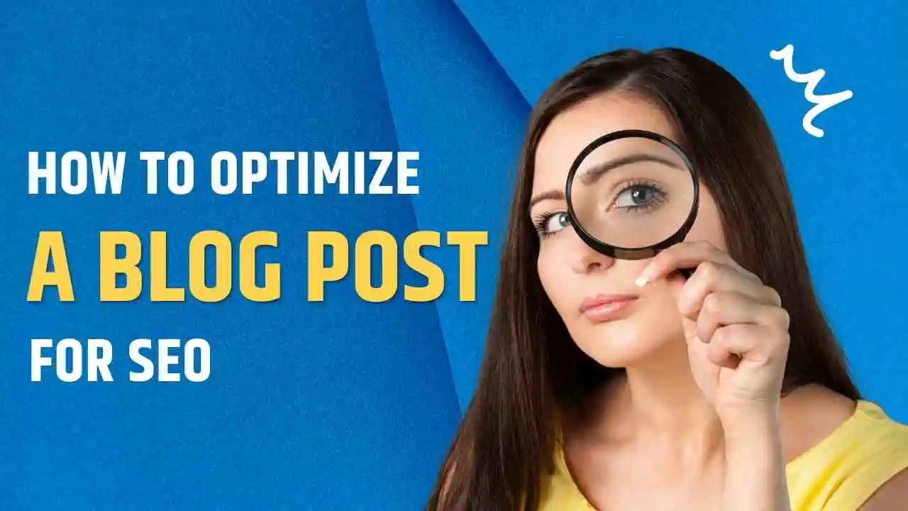 How to Optimize blog post for SEO